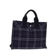 Pre-owned Nylon handbags Burberry Vintage , Blue , Dames