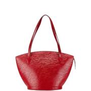 Pre-owned Leather louis-vuitton-bags Louis Vuitton Vintage , Red , Dam...