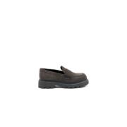 Suède loafers met grafietdetail Frau , Gray , Dames