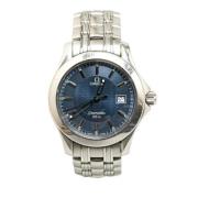 Pre-owned Stainless Steel watches Omega Vintage , Blue , Dames