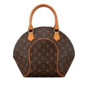 Pre-owned Canvas handbags Louis Vuitton Vintage , Brown , Dames