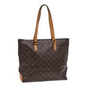 Pre-owned Canvas handbags Louis Vuitton Vintage , Brown , Dames