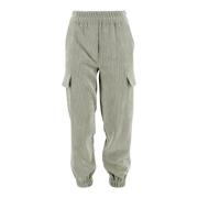 Groene Corduroy Joggingbroek D.Exterior , Green , Dames