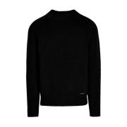 Zwarte Sweater Collectie AlphaTauri , Black , Heren