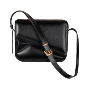 Zwarte Crossbody Tas met Magnetische Sluiting Wandler , Black , Dames