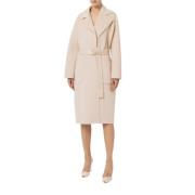 Midi Jas Elisabetta Franchi , Beige , Dames