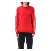 Stijlvolle Sweatshirt voor Mannen Emporio Armani EA7 , Red , Heren