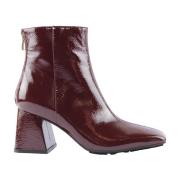 Glossy Wine Red Stylish Shoes Zoe , Red , Dames