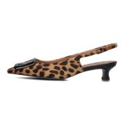 Cognac Slingbacks 613z91vk Bibi Lou , Multicolor , Dames