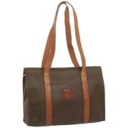 Pre-owned Leather totes Celine Vintage , Brown , Dames