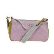 Pre-owned Nylon prada-bags Prada Vintage , Pink , Dames