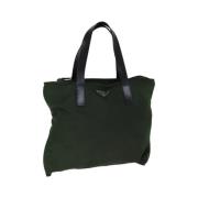 Pre-owned Nylon prada-bags Prada Vintage , Green , Dames