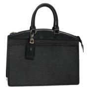 Pre-owned Leather louis-vuitton-bags Louis Vuitton Vintage , Black , D...