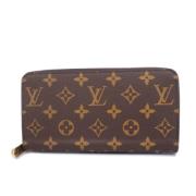 Pre-owned Fabric wallets Louis Vuitton Vintage , Brown , Dames