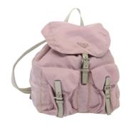 Pre-owned Nylon prada-bags Prada Vintage , Pink , Dames