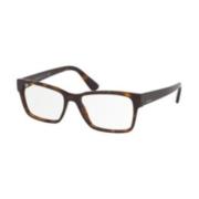 Moderne Retro Vista Zonnebril Prada , Brown , Unisex