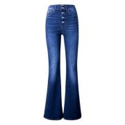 Hoge Taille Flared Denim Jeans Tommy Hilfiger , Blue , Dames