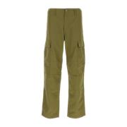 Cargo broek in olijfgroen katoen Carhartt Wip , Green , Heren