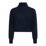 Blauwe Sweaters voor Mannen Kaos , Blue , Dames