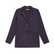 Lucky Pois Jacquard JAS Maliparmi , Blue , Dames