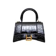 Pre-owned Leather handbags Balenciaga Vintage , Black , Dames