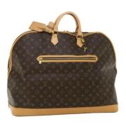 Pre-owned Canvas handbags Louis Vuitton Vintage , Brown , Dames