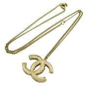 Pre-owned Metal chanel-jewelry Chanel Vintage , Yellow , Dames