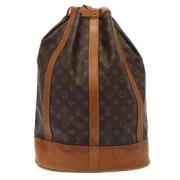 Pre-owned Canvas louis-vuitton-bags Louis Vuitton Vintage , Brown , Da...