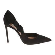 Zwarte Strik Pomp Hakken Aquazzura , Black , Dames