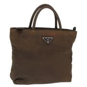 Pre-owned Nylon prada-bags Prada Vintage , Brown , Dames