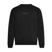 Stijlvolle Sweatshirt voor Mannen Calvin Klein , Black , Heren