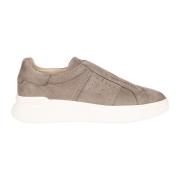 Casual Slip-On Sneakers Hogan , Brown , Heren