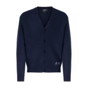 Kenny Cardigan in Blauw A.p.c. , Blue , Heren