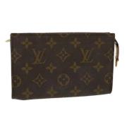 Pre-owned Canvas wallets Louis Vuitton Vintage , Brown , Dames