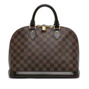 Pre-owned Canvas handbags Louis Vuitton Vintage , Brown , Dames