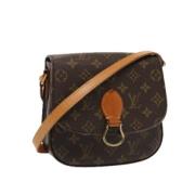 Pre-owned Canvas louis-vuitton-bags Louis Vuitton Vintage , Brown , Da...