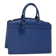 Pre-owned Leather louis-vuitton-bags Louis Vuitton Vintage , Blue , Da...