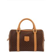 Pre-owned Fabric handbags Celine Vintage , Brown , Dames