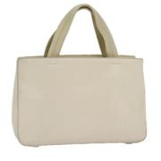 Pre-owned Leather prada-bags Prada Vintage , Beige , Dames