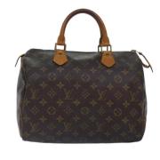 Pre-owned Canvas louis-vuitton-bags Louis Vuitton Vintage , Brown , Da...