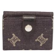 Pre-owned Denim wallets Celine Vintage , Black , Dames