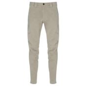 Ergonomische Stretch Sateen Broek C.p. Company , Beige , Heren