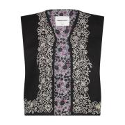 Pam Gilet Fabienne Chapot , Black , Dames