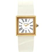 Pre-owned Yellow Gold watches Chanel Vintage , White , Dames