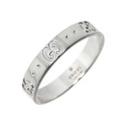 Pre-owned White Gold rings Gucci Vintage , Gray , Dames