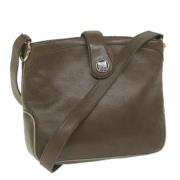 Pre-owned Leather shoulder-bags Celine Vintage , Brown , Dames