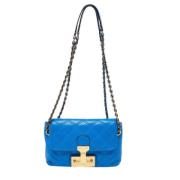 Pre-owned Leather shoulder-bags Marc Jacobs Pre-owned , Blue , Dames