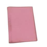 Pre-owned Leather home-office Hermès Vintage , Pink , Unisex