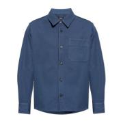 Shirt Basile A.p.c. , Blue , Heren