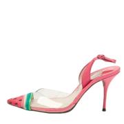 Pre-owned Leather heels Sophia Webster Pre-owned , Pink , Dames